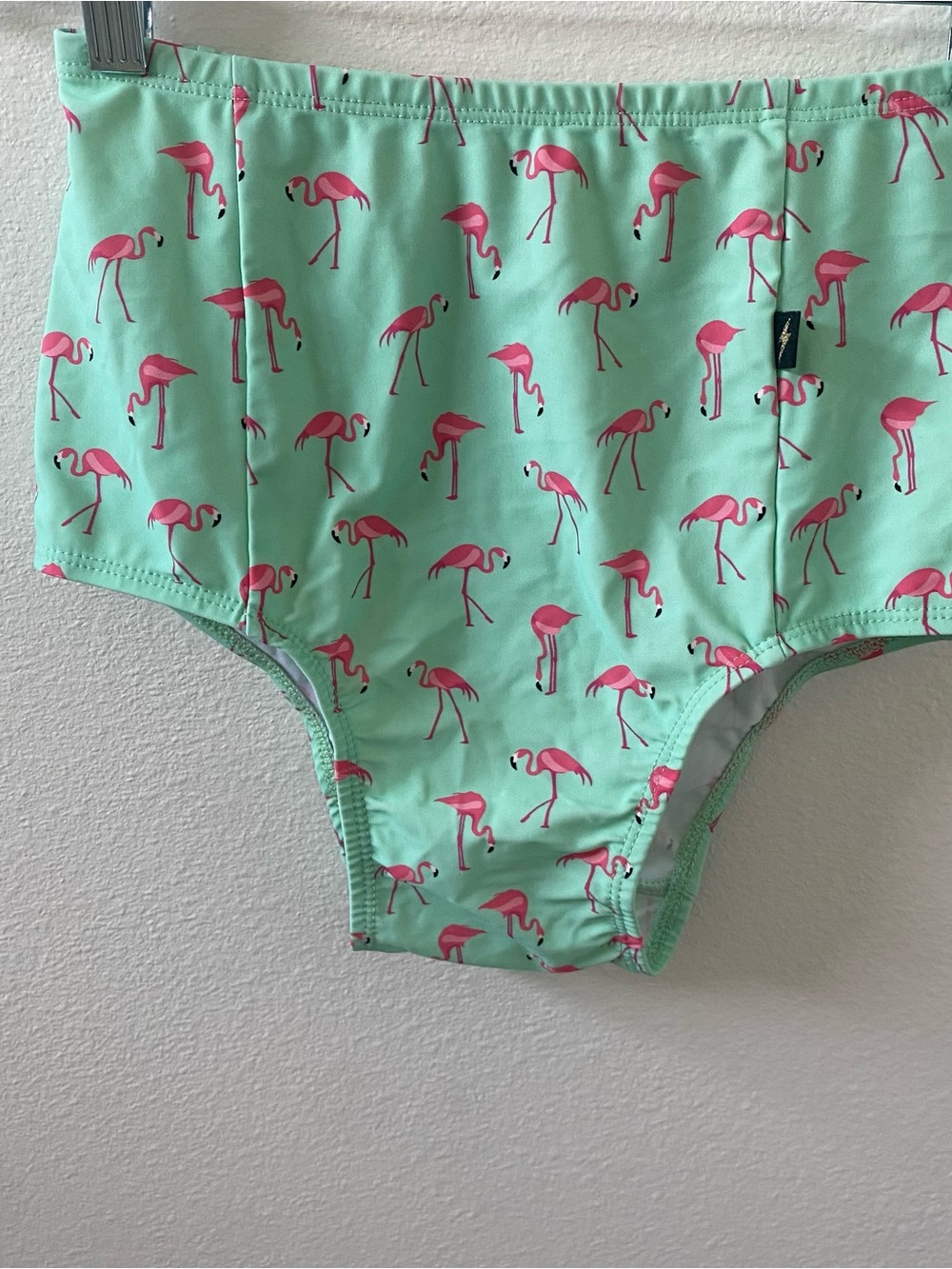 Cleo the Hurricane Flamingo High Waisted Hot Pants